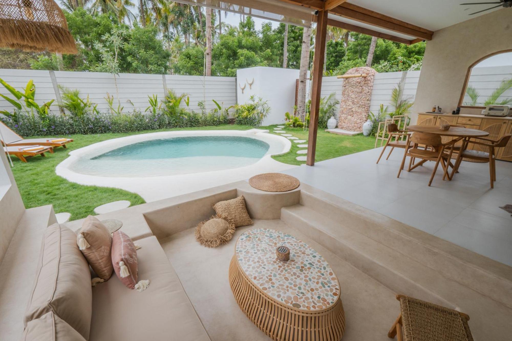 Gili Boho Villas - Aesthetic Private Pool Villas Gili Trawangan Exterior foto